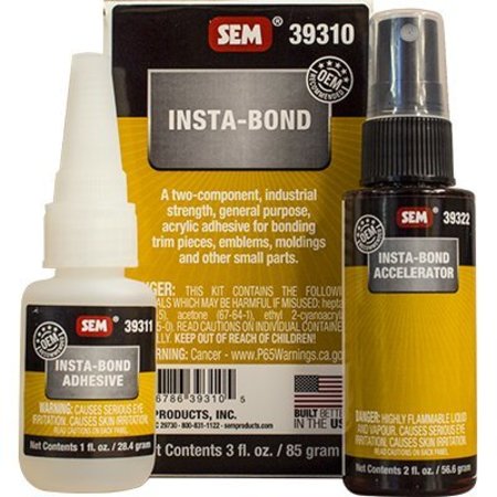 SEM PAINTS Insta-Bond 2 Component Kit 39310